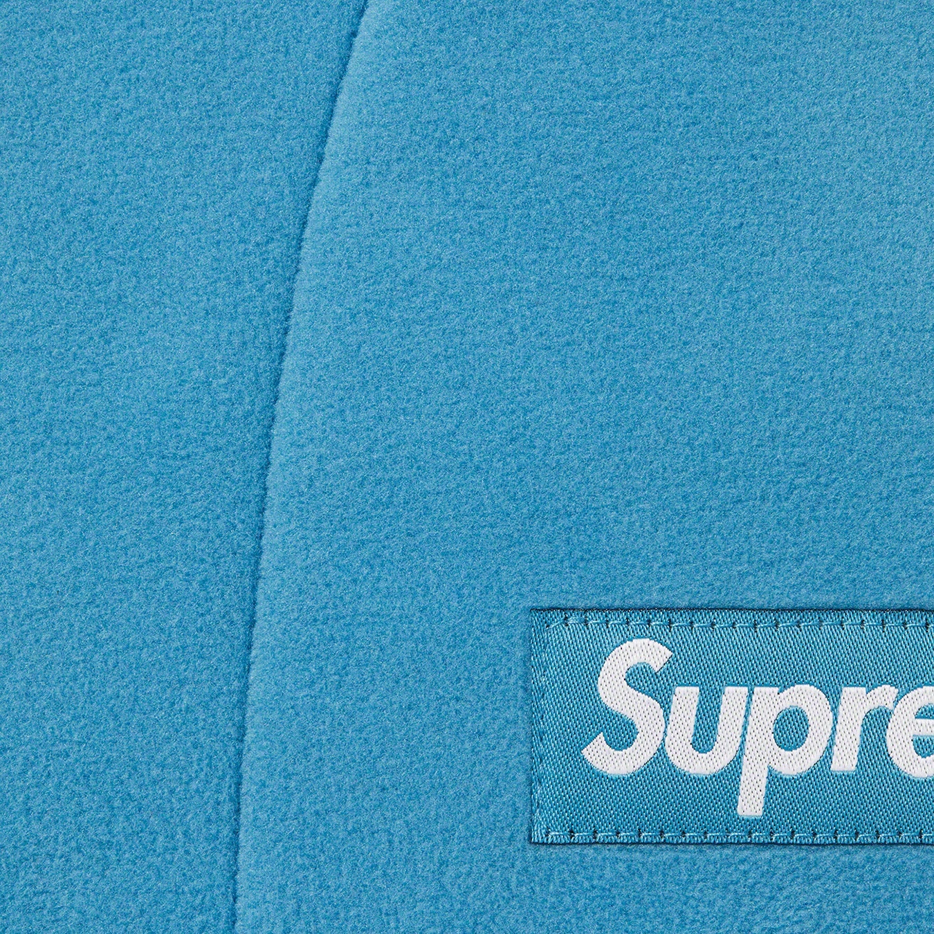 Supreme Polartec Mock Neck Pullover (FW22) - Dusty Teal - $138