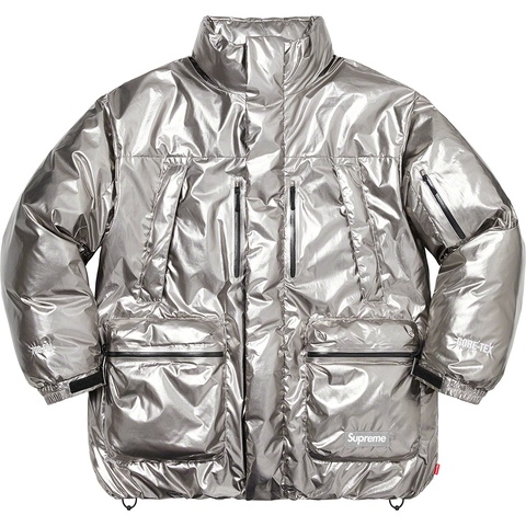 Supreme GORE-TEX 700-Fill Down Parka - Silver