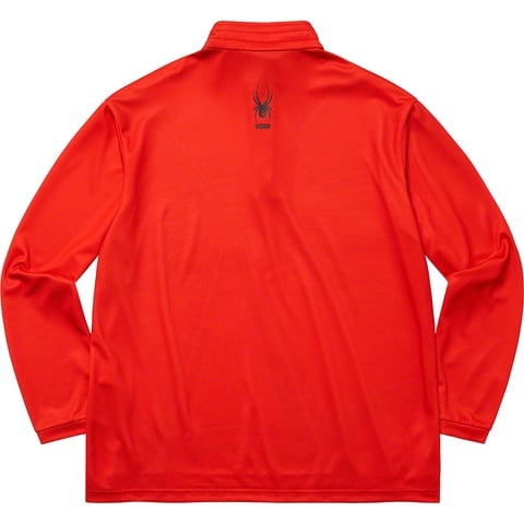 Supreme Supreme®/Spyder Web Half Zip Pullover - Red