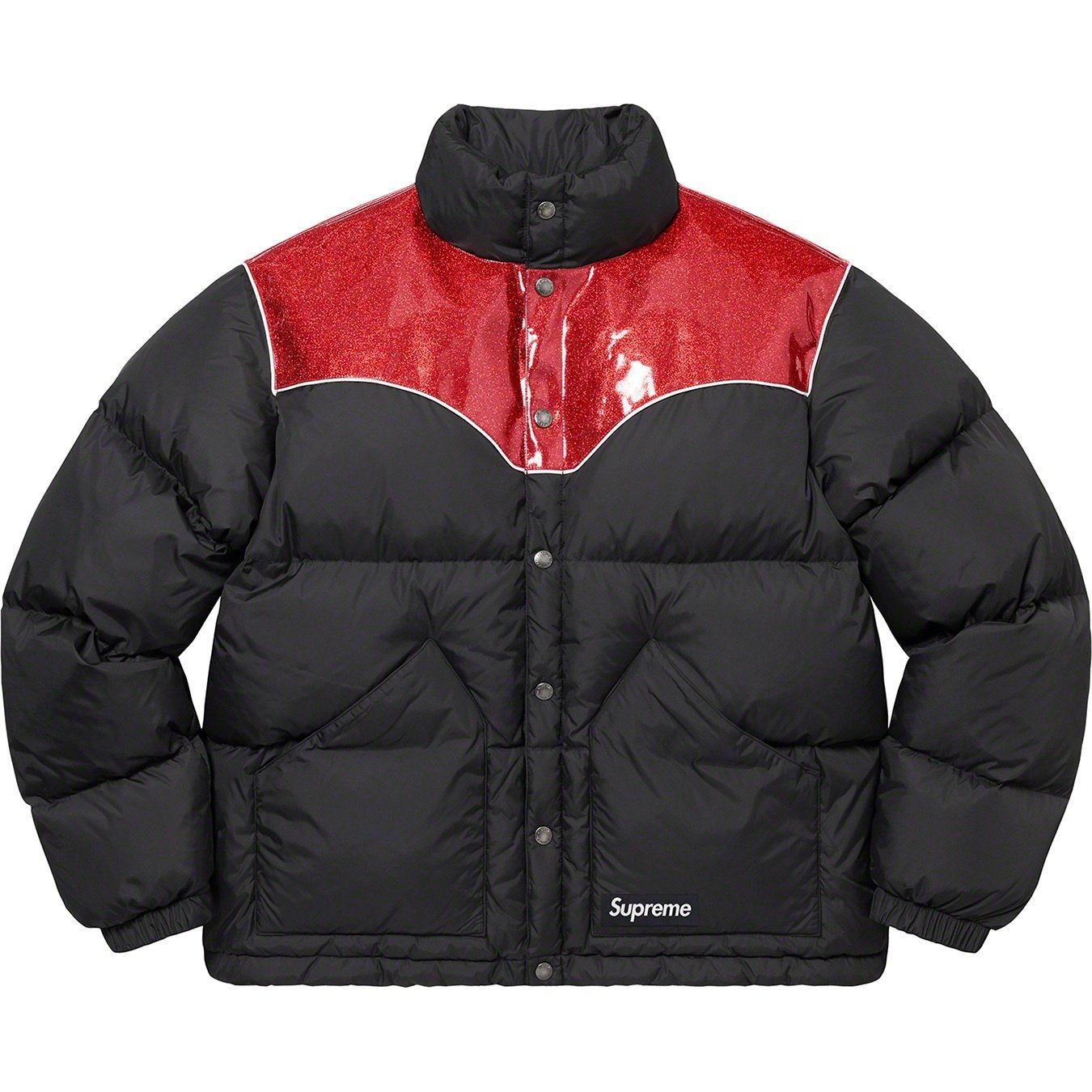 ジャケット・アウター Supreme Glitter Yoke Down Puffer Jacket Supreme Glitter Yoke Down Puffer Jacket (FW22) - $298