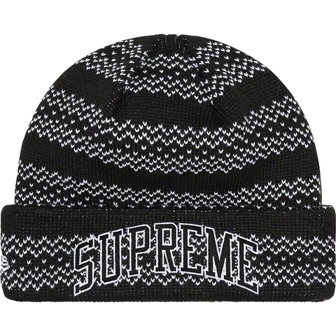Supreme New Era® Split Beanie - Black