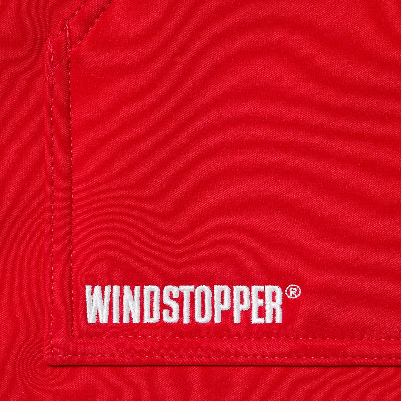 Supreme WINDSTOPPER Work Vest (FW22) - Red - $158