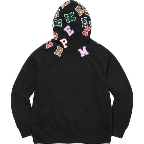 Scattered Appliqué Hooded Sweatshirt - Supreme Scattered Appliqué Hooded Sweatshirt - Supreme
