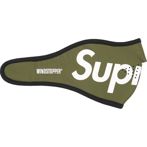 衛生医療用品・救急用品 Supreme WINDSTOPPER Facemask Dark Olive 😷 Grab the Supreme WINDSTOPPER Face Mask Olive Today! Available