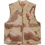 Supreme WINDSTOPPER Work Vest (FW22) - Chocolate Chip Camo