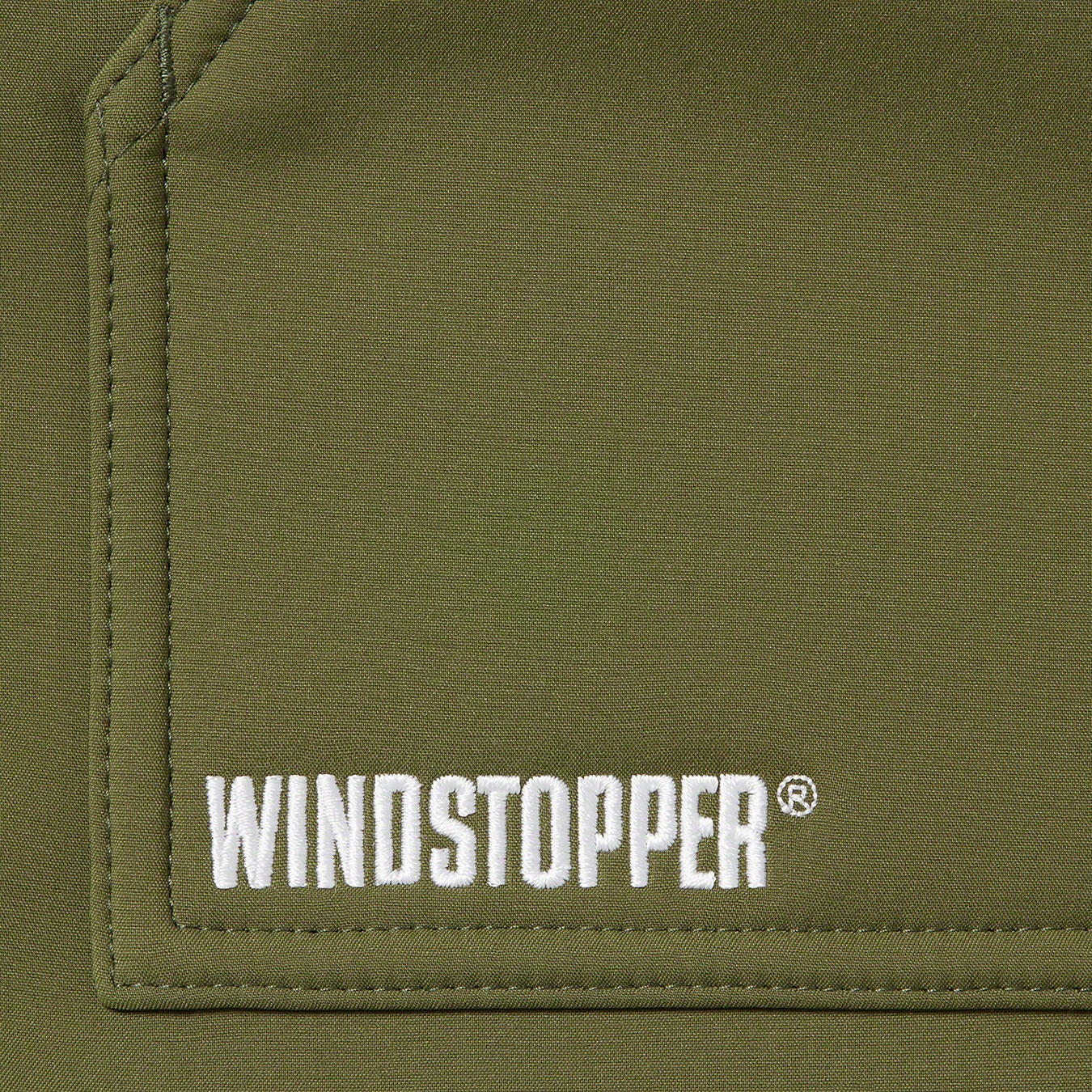 Supreme WINDSTOPPER Work Vest (FW22) - Dark Olive - $158