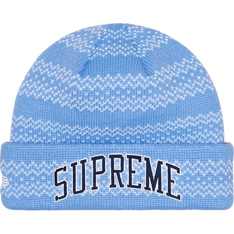 Supreme New Era® Split Beanie - Blue