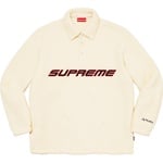 Supreme Polartec L S Polo (FW22) - Natural