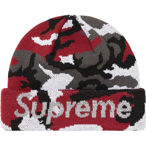 Supreme × New Era Split Beanie Buy Supreme x New Era Split Beanie 'Black' - FW22BN30 BLACK | GOAT