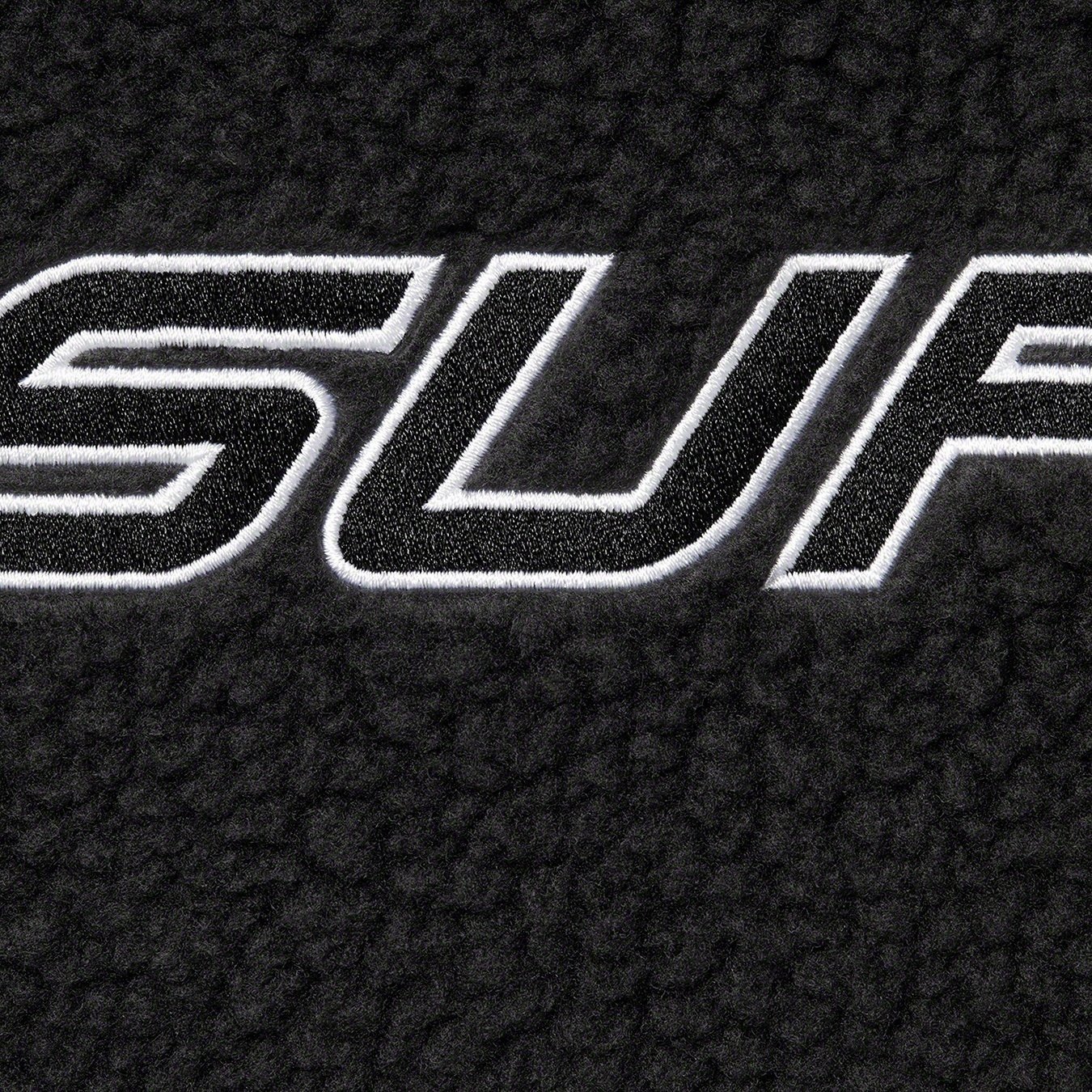 Supreme Polartec L S Polo (FW22) - Black - $138