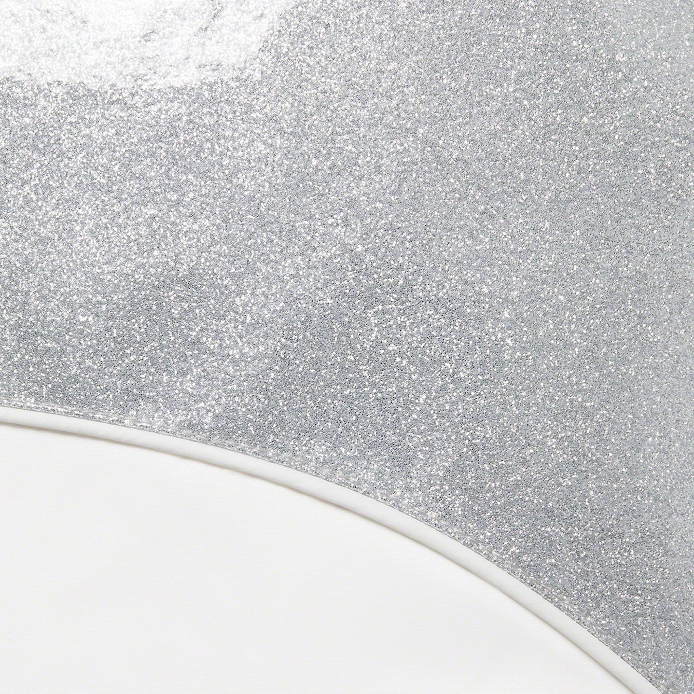 Supreme Glitter Yoke Down Puffer Jacket (FW22) - White - $298