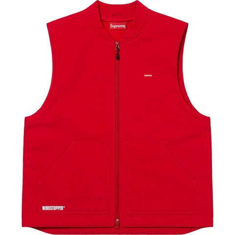WINDSTOPPER® Work Vest - fall/winter 2022 - Supreme