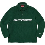 Supreme Polartec L S Polo (FW22) - Dark Green