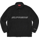 Supreme Polartec L S Polo (FW22) - Black