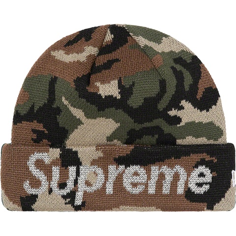 Supreme New Era® Split Beanie - Green