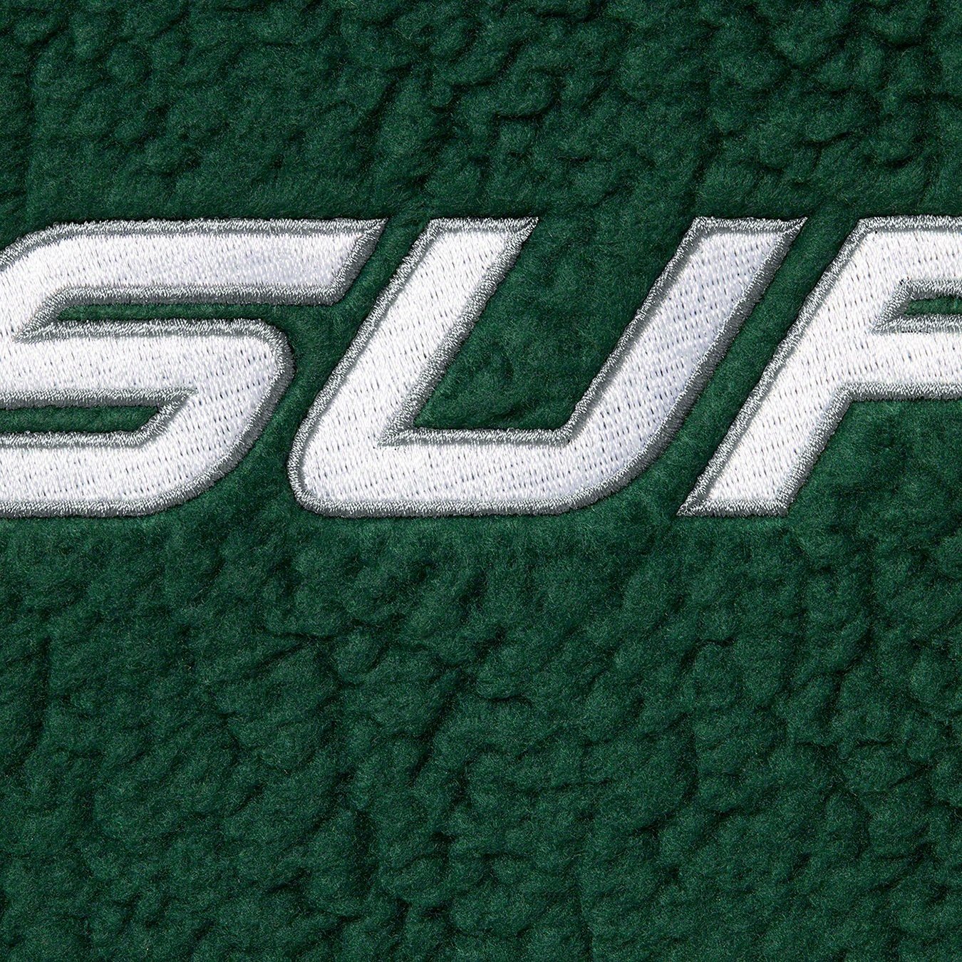 Supreme Polartec L S Polo (FW22) - Dark Green - $138