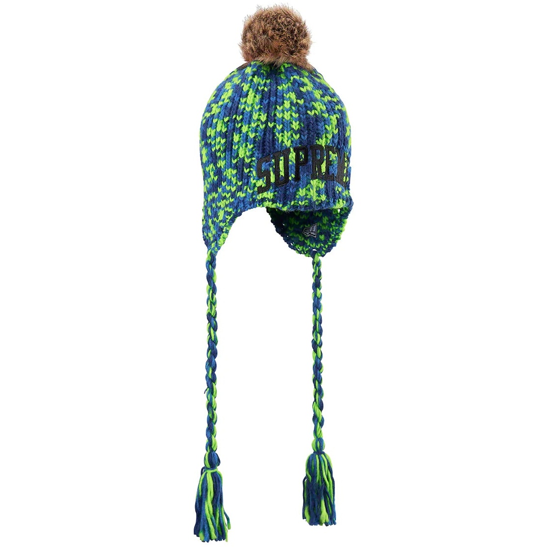 Supreme New Era Toboggan Beanie (FW22) - Royal - $48