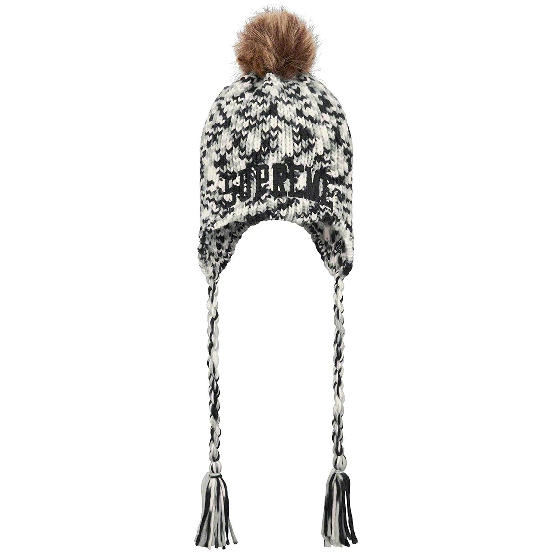 Supreme New Era Toboggan Beanie (FW22) - Black - $48