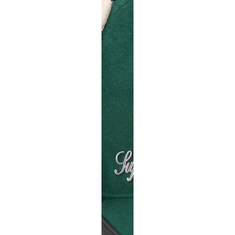 Supreme Shearling Earflap 6 Panel - Dark Green