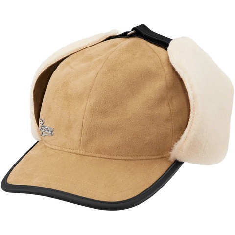Supreme Shearling Earflap 6 Panel - Tan