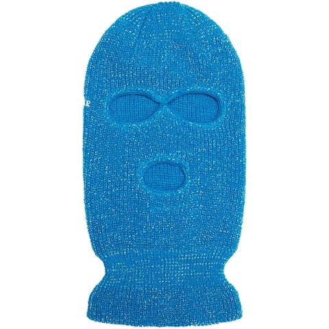 Supreme Lurex Balaclava - Bright Blue