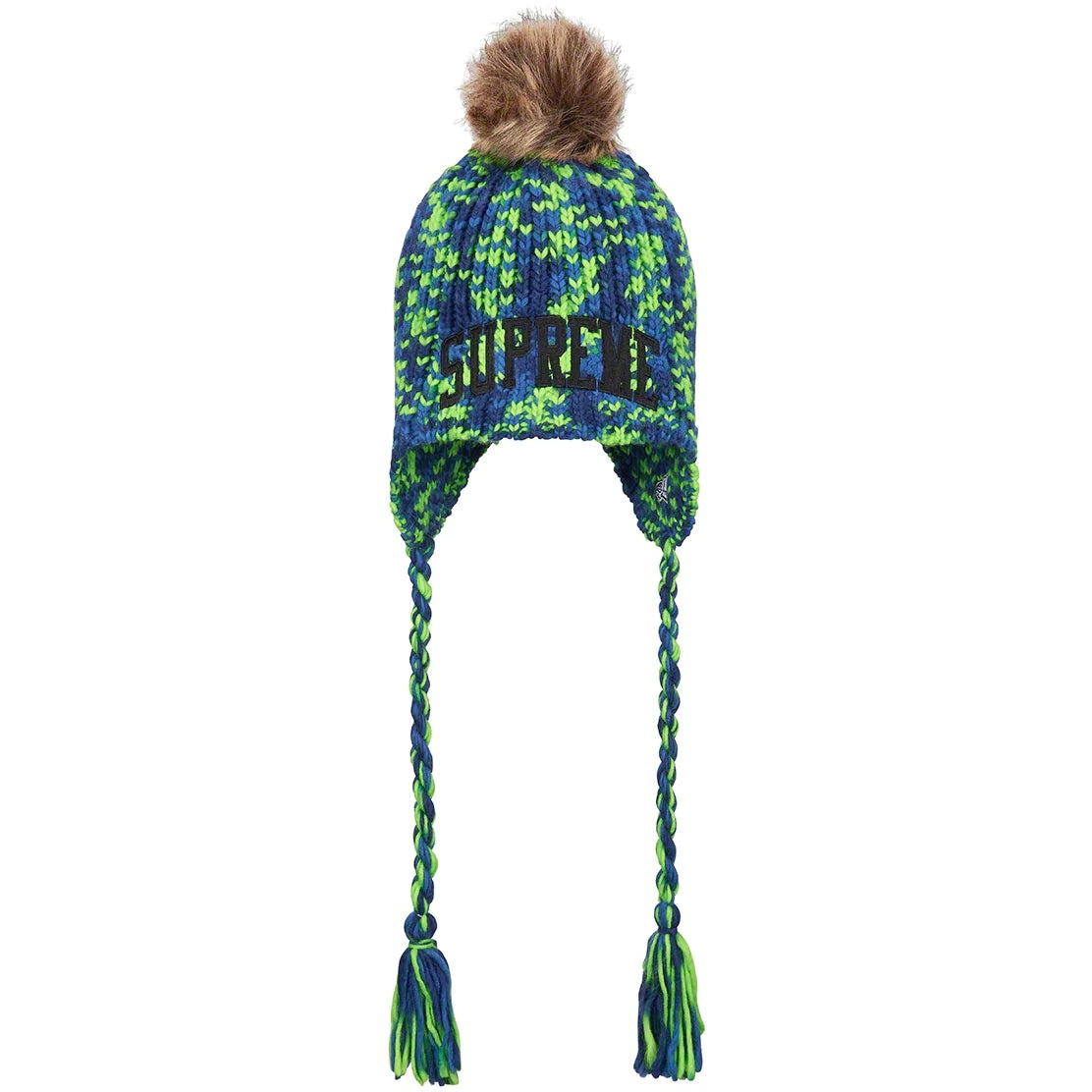 Supreme New Era Toboggan Beanie (FW22) - Royal - $48