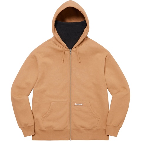 Double Hood Facemask Zip Up Hooded Sweatshirt - Supreme