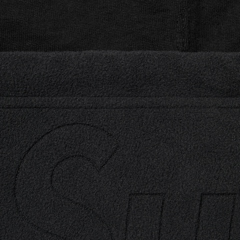 Supreme Double Hood Facemask Zip Up Hooded Sweatshirt - Black