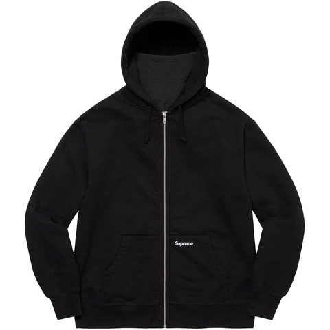 Double Hood Facemask Zip Up Hooded Sweatshirt - Supreme