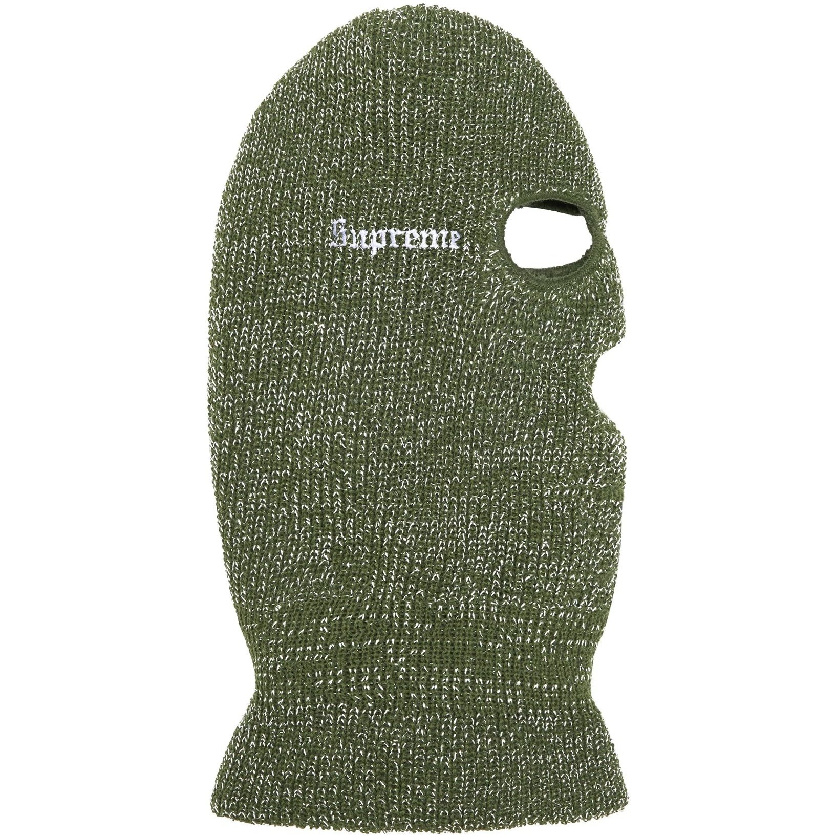 Supreme Lurex Balaclava (FW22) - Green - $44
