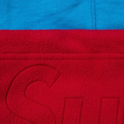 Supreme Double Hood Facemask Zip Up Hooded Sweatshirt - Bright Royal