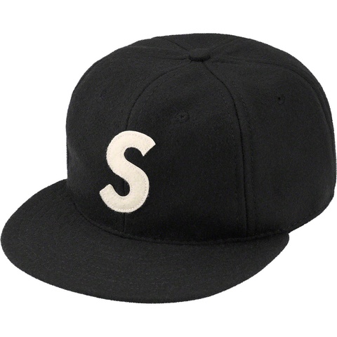 Supreme Ebbets® S Logo Fitted 6-Panel - Black