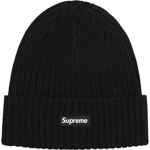 Supreme Overdyed Beanie - Black