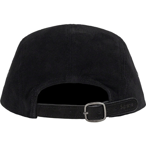 Supreme Suede Camp Cap - Black