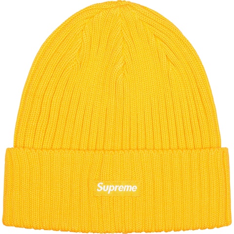Supreme Overdyed Beanie - Lemon