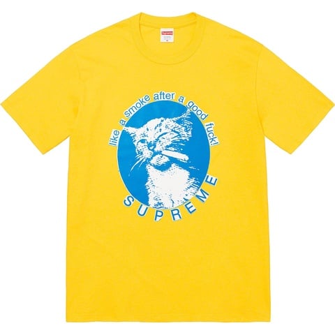 Supreme Smoke Tee - Yellow