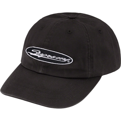 Supreme Oval 6-Panel - Black