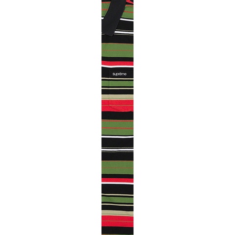 Supreme Multi Stripe Polo - Black