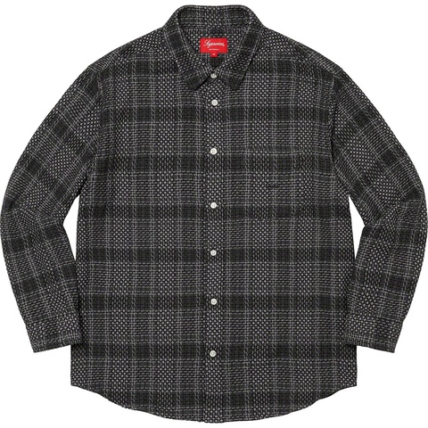 Basket Weave Plaid Shirt - spring/summer 2023 - Supreme