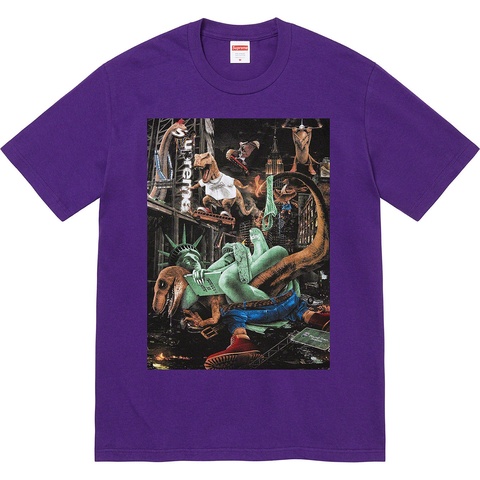 Supreme T-Rex Tee - Purple