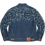 Supreme Shibori Denim Trucker Jacket (SS23) - Rigid Indigo