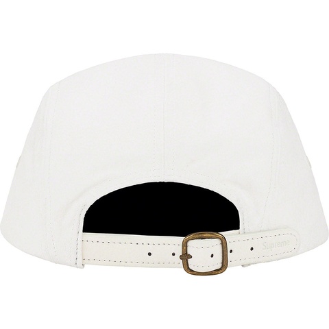 Supreme Suede Camp Cap - White