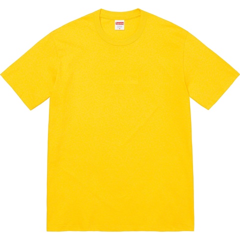Supreme Tonal Box Logo Tee - Yellow
