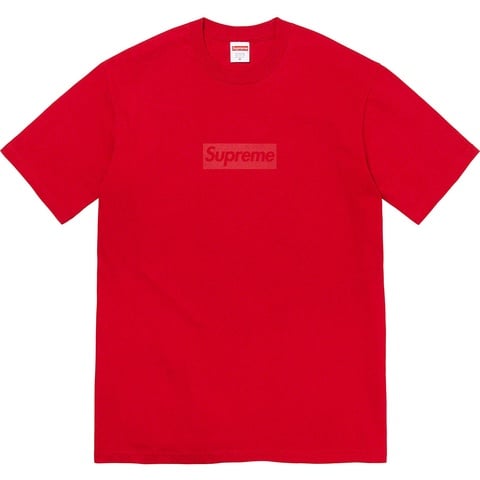 Supreme Tonal Box Logo Tee - Red