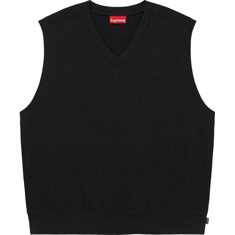 Supreme Sweatshirt Vest - Black