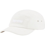 Supreme Suede Camp Cap (SS23) - White