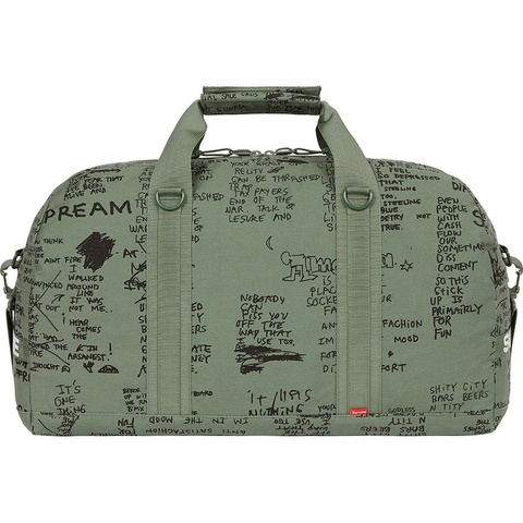 Supreme Field Duffle Bag - Olive Gonz