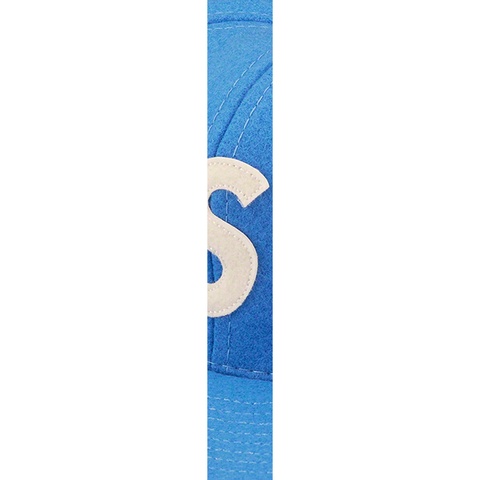 Supreme Ebbets® S Logo Fitted 6-Panel - Light Blue