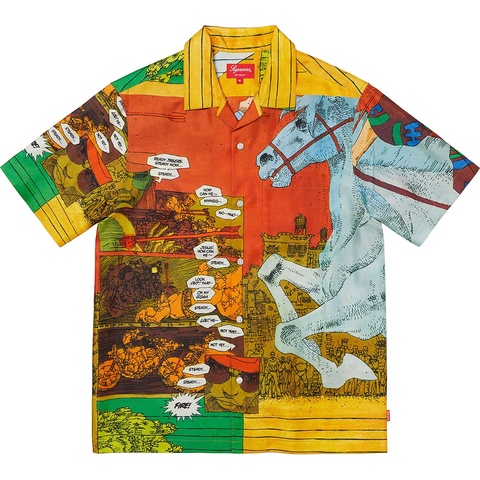 Supreme Ronin Silk S/S Shirt - Gold