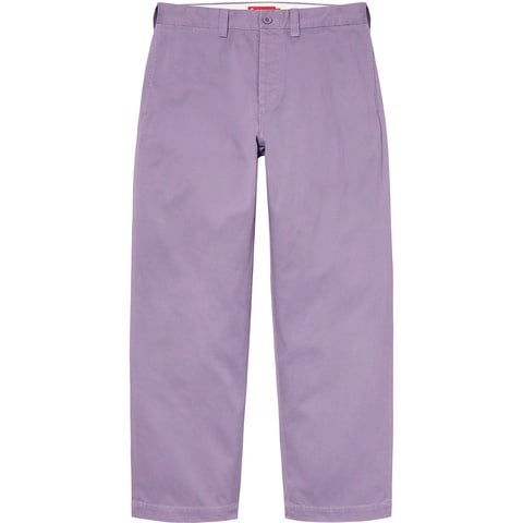 パンツ Supreme 23SS Chino Pant Dusty Purple 34 Chino Pant - spring/summer 2023 - Supreme